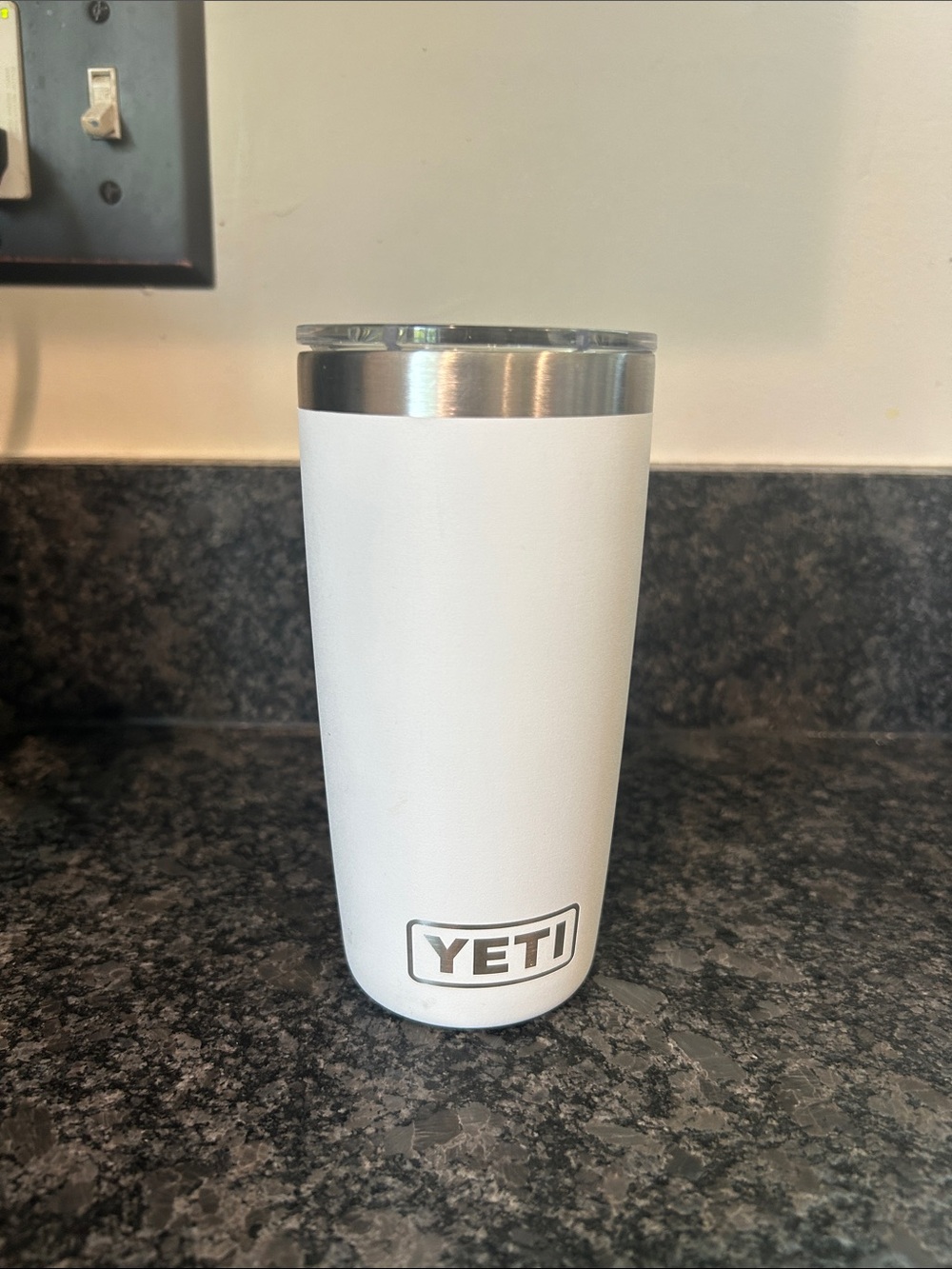 Yeti White Tumbler 10oz  Stainless Steel Mini Tumbler